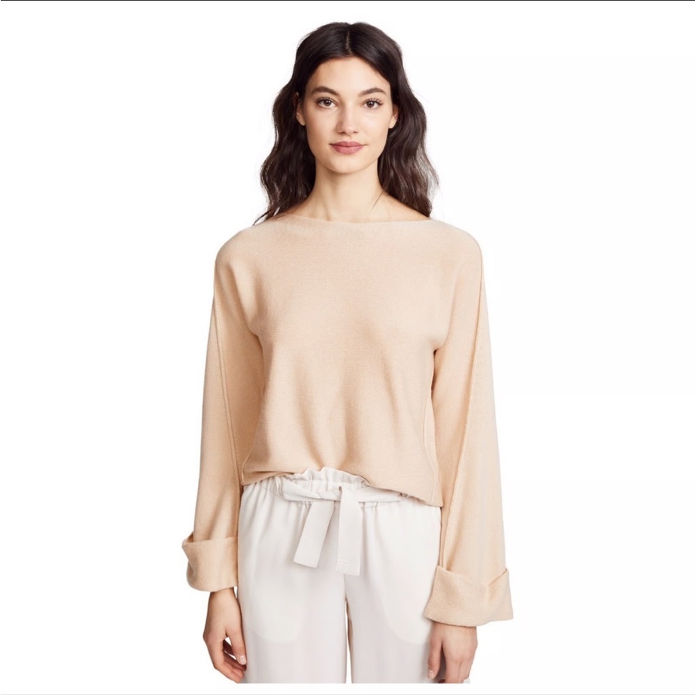 Vince Blush Knit high neck Sweater